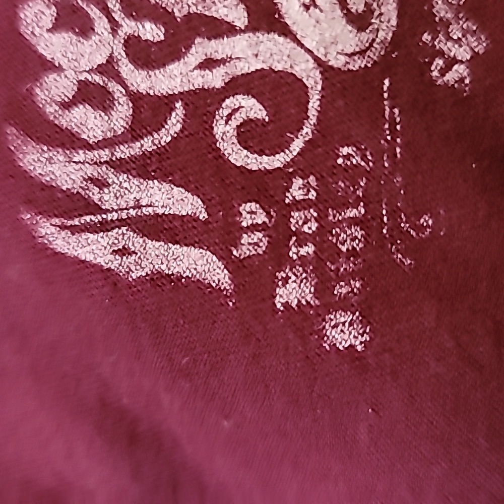 Moonshine Spirit Maroon tee Size XL by Brad Paisley guitar men's - Picture 10 of 11